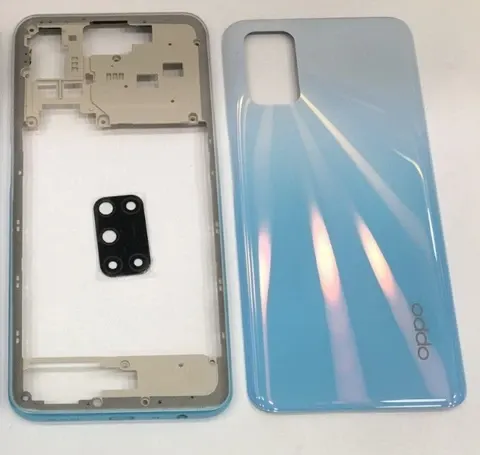 Oppo A92 4G Housing Middle Frame With Side Button and Camera Lens Complete Body Casing Replacement For Oppo A92 4G - Price in Bangladesh