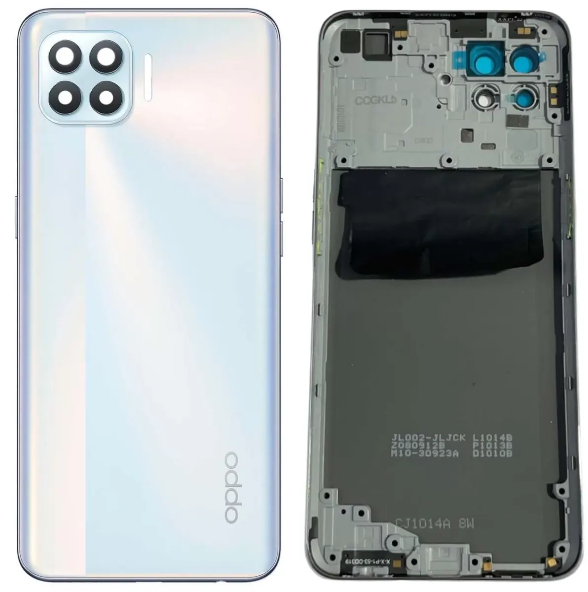 Oppo A93 Housing Middle Frame With Side Button and Camera Lens Complete Body Casing Replacement For Oppo A93 - Price in Bangladesh