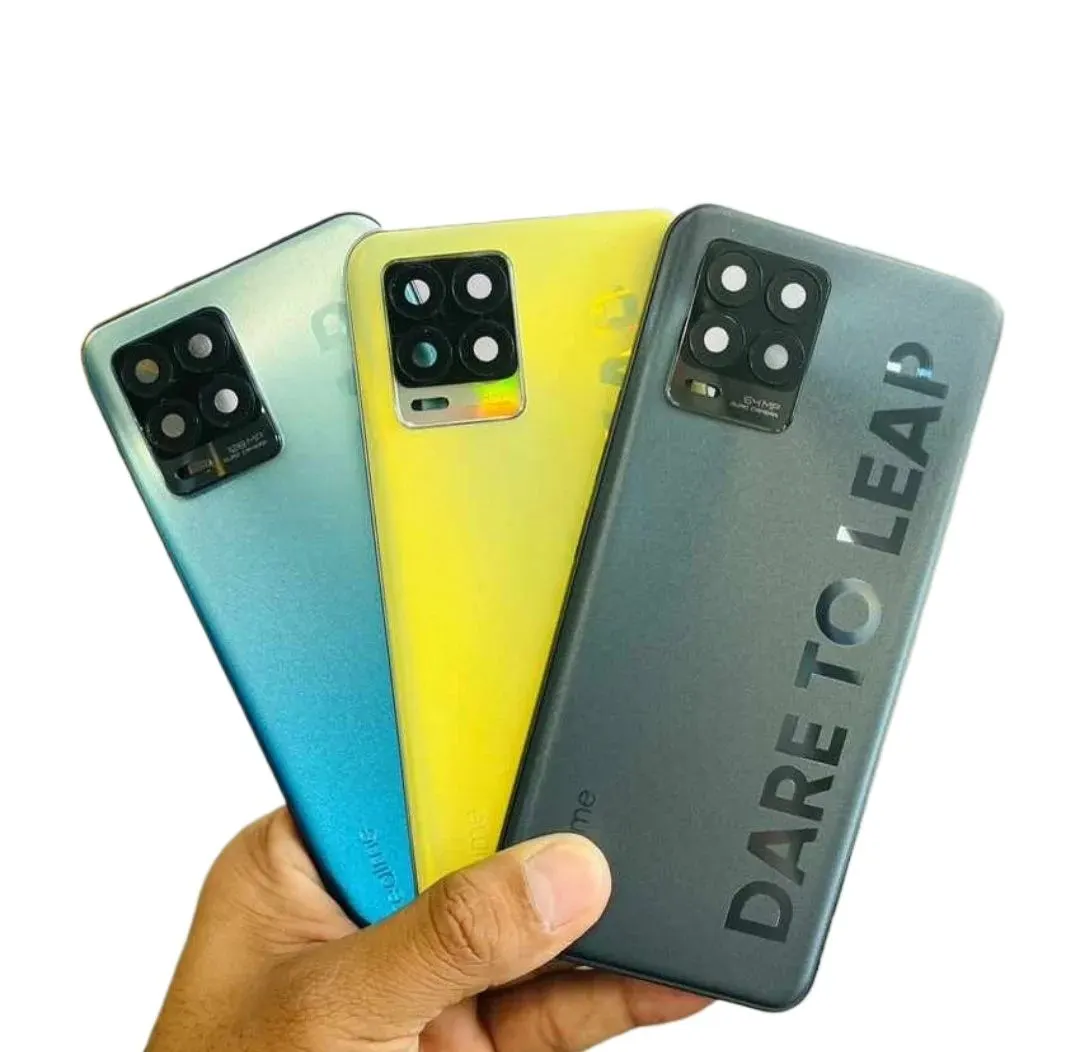 Realme 8 Pro Housing Middle Frame With Side Button and Camera Lens Complete Body Casing Replacement For Realme 8 Pro - Price in Bangladesh