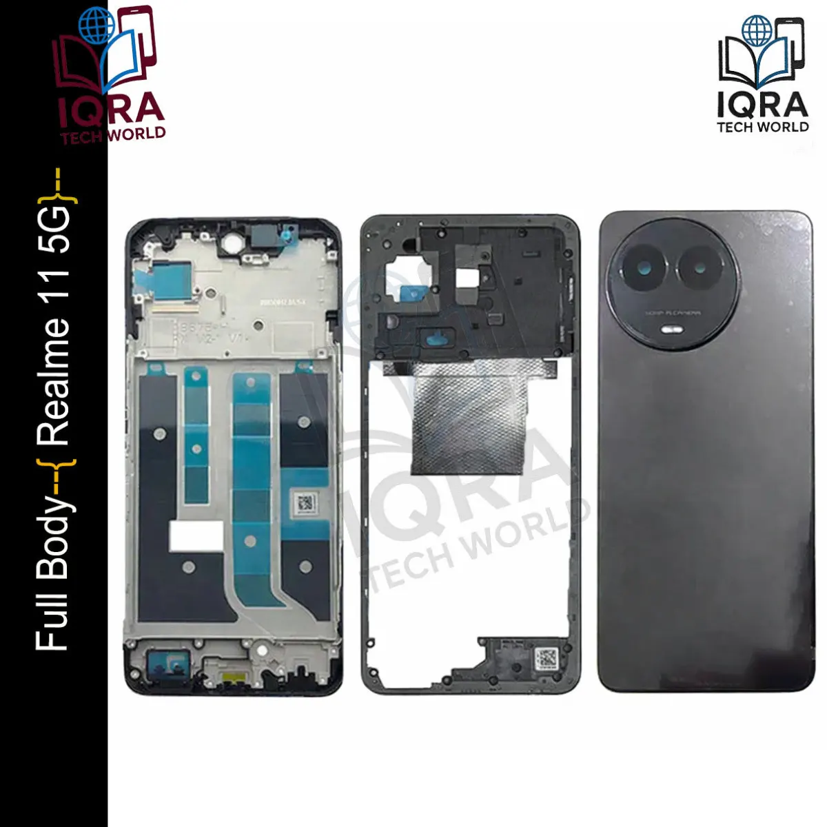 Realme 11 5G Full Body Housing / Middle Frame Chassis with Back Panel - Price in Bangladesh