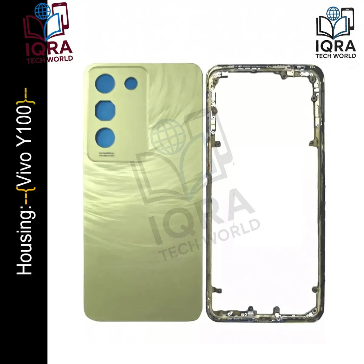 Vivo Y100 (Backshell) Back Panel with Side Frame Housing(Green) - Price in Bangladesh