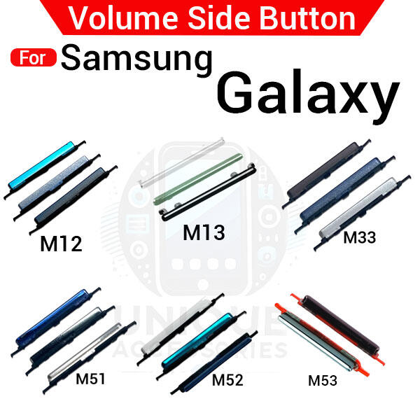 Volume Button Outside Key For Samsung Galaxy M12 M13 M33 M51 M52 M53 External Side Button - Price in Bangladesh