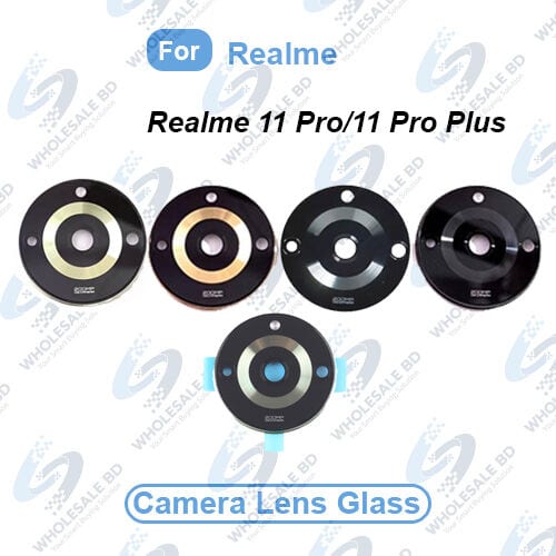 Main Camera Glass Lens for Realme 11 Pro/ Realme 11 Pro Plus (Not Camera Glass Protector) Replacement Part (Wholesale) - Price in Bangladesh