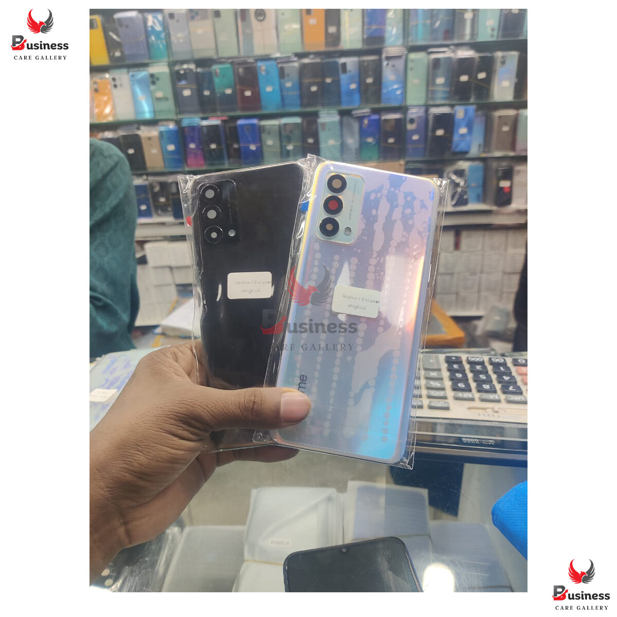Replacement Backshell Panel + midel frame for Realme GT Master Edition Battery Back Door Back panel - Price in Bangladesh