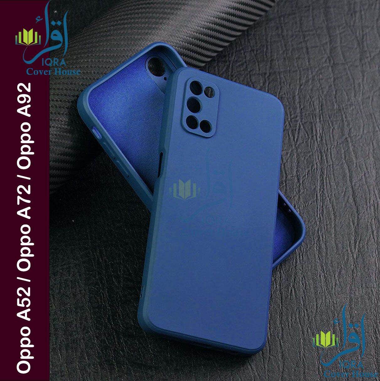 Premium Liquid Silicone Phone case for Oppo A52 / Oppo A72 / Oppo A92 Liquid Silicon Mobile Back Case Soft Silicone Phone Cover