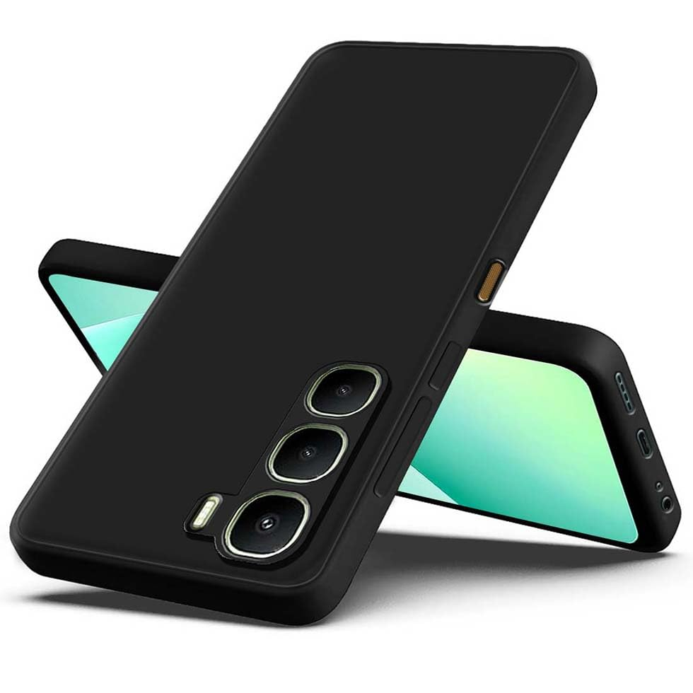 Original Premium Liquid Silicone Phone cover For Infinix Hot 60 Pro Back Cover