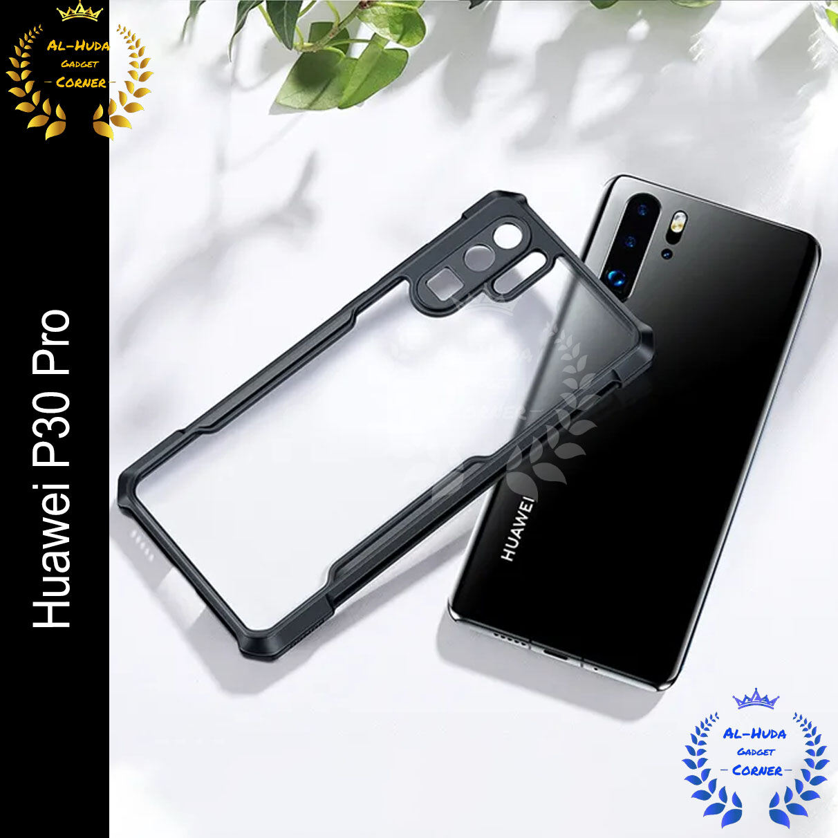 Xundd Back Cover for Huawei P30 Pro Transparent Hybrid Hard PC Back Bumper