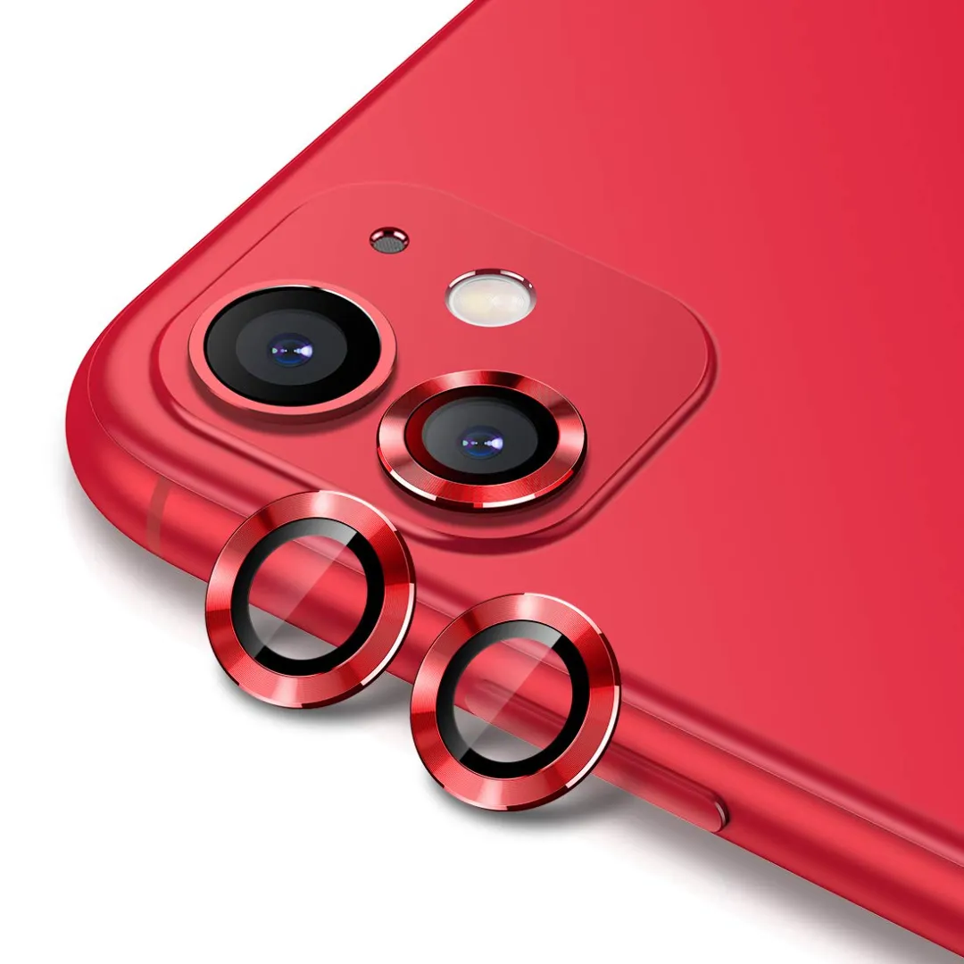 For Apple Iphone 11 Camera Lens Protector Hd Tempered Metal Glass Camera Screen Protector Cover Film Accessories