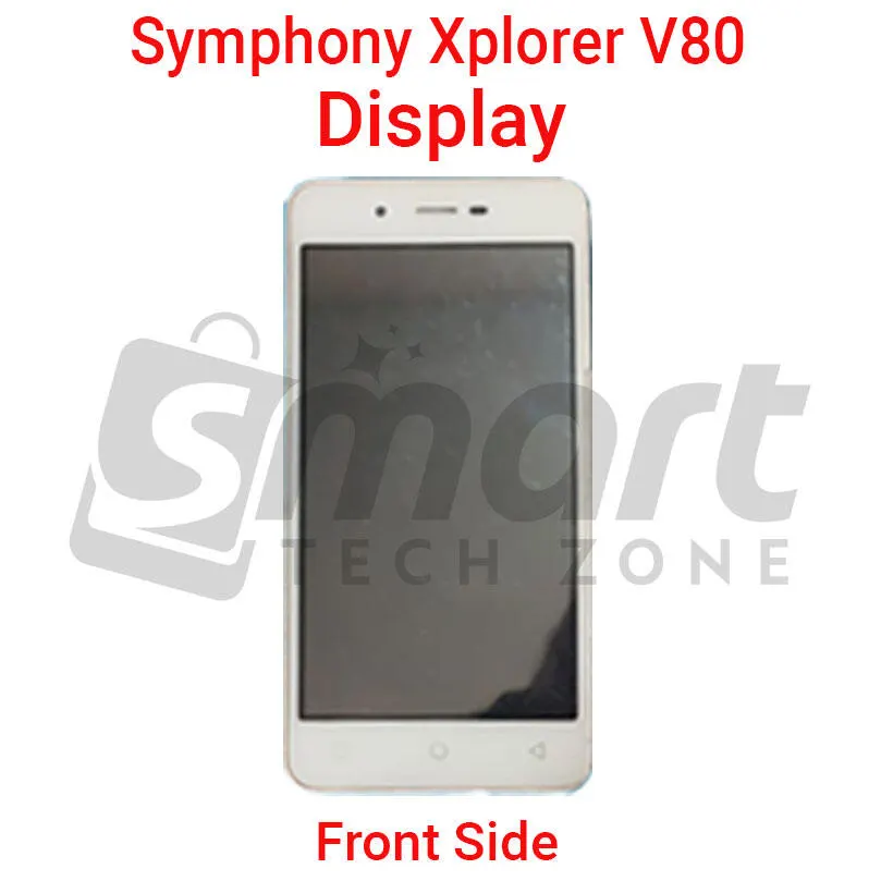 LCD Screen Display With Frame for Symphony Xplorer V80 Collected from Used Phone - Price in Bangladesh