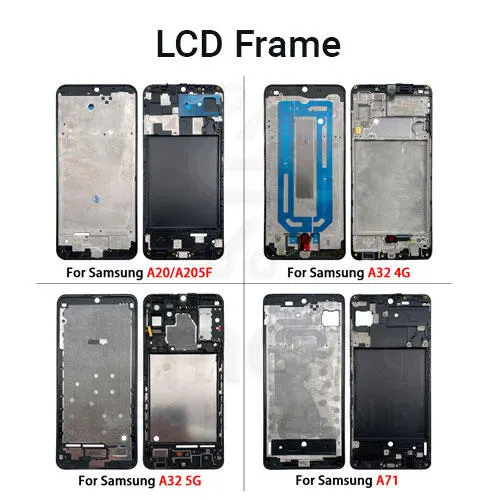 Samsung  Galaxy A20 A71 A32 4G 5G Body LCD Middle Frame Replacement parts - Price in Bangladesh