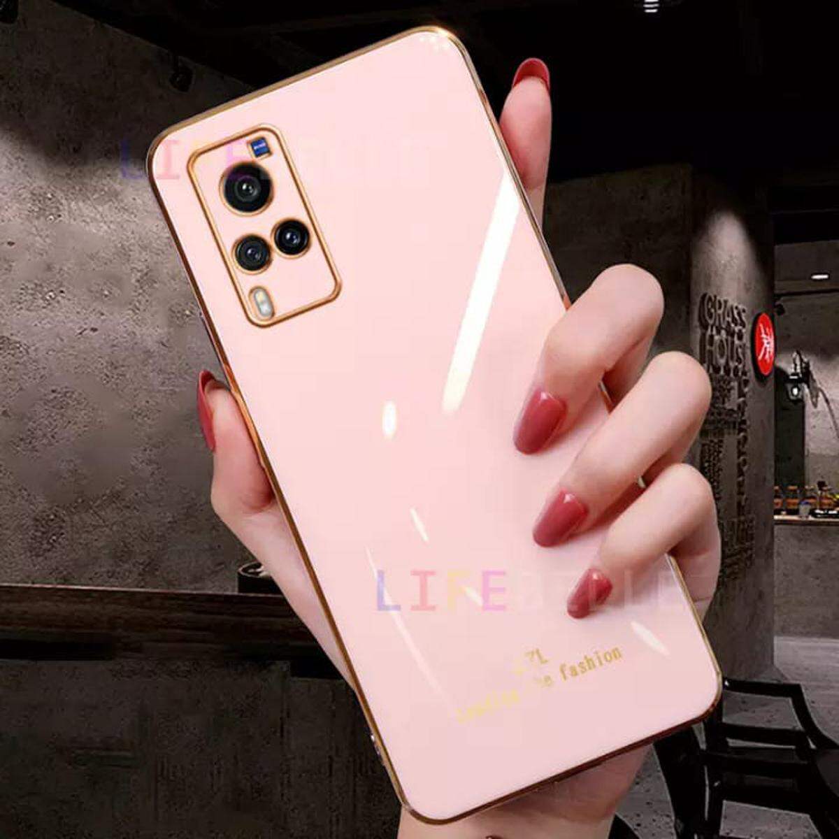 Vivo V21E/Vivo Y73 (2021) Camera Protaction Luxury Shockproof Liquid Silicone Back Cover - Phone Back Cover - Camera - Phone - Phone