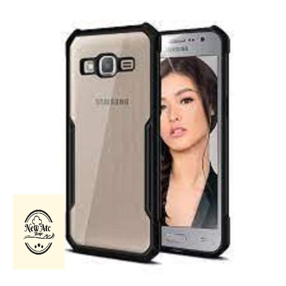 For Samsung Galaxy J7 / J7 Nxt / J7 Core / j700 / J7008 Shockproof TPU Bumper Hard Clear Acrylic Mobile Phone Case For Samsung j7 Back Cover