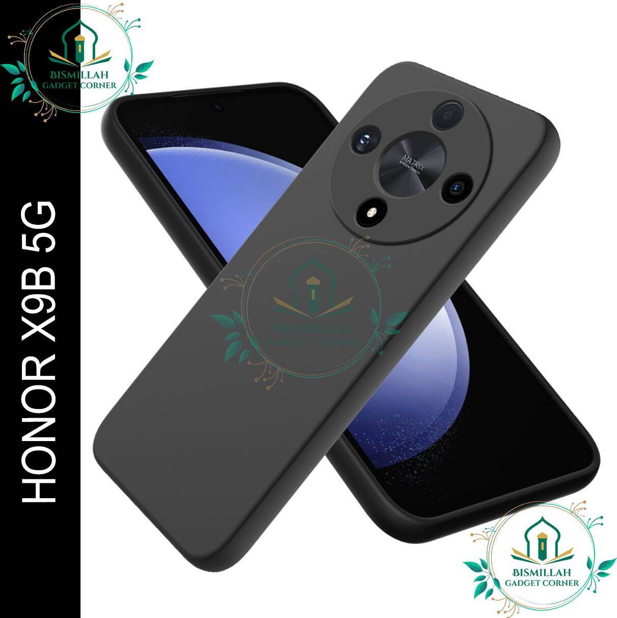 Premium Liquid Silicone Phone case for Honor X9b 5G Liquid Silicon Mobile Back Case Soft Silicone Phone Cover