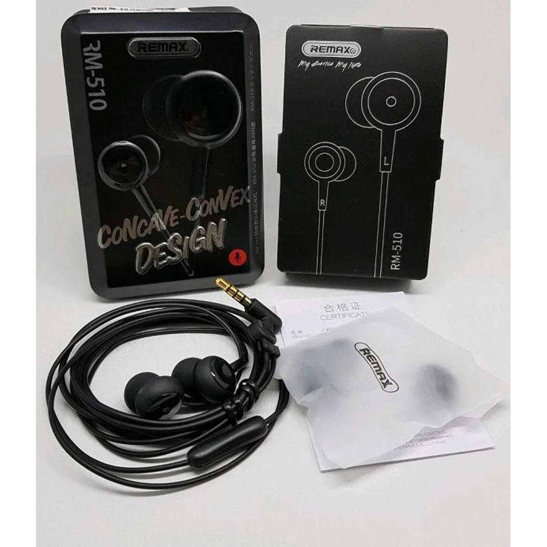 REMAX RM 510 Wired Earphone - Headphone - Price in Bangladesh