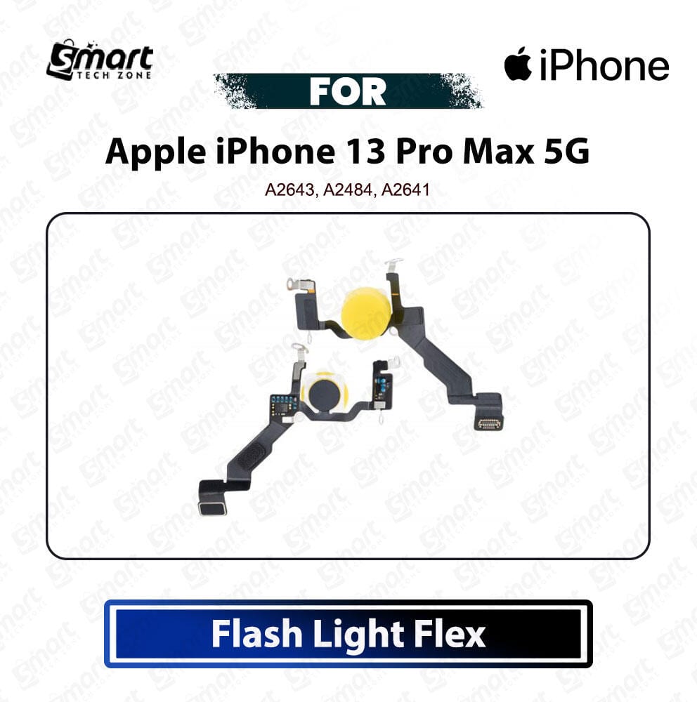 Apple iPhone 13 Pro Max 5G LED Flash Flex Cable Light Sensor Proximity Flex Cable Flash Light Flex Cable Replacement Repair Spare Part - Price in Bangladesh