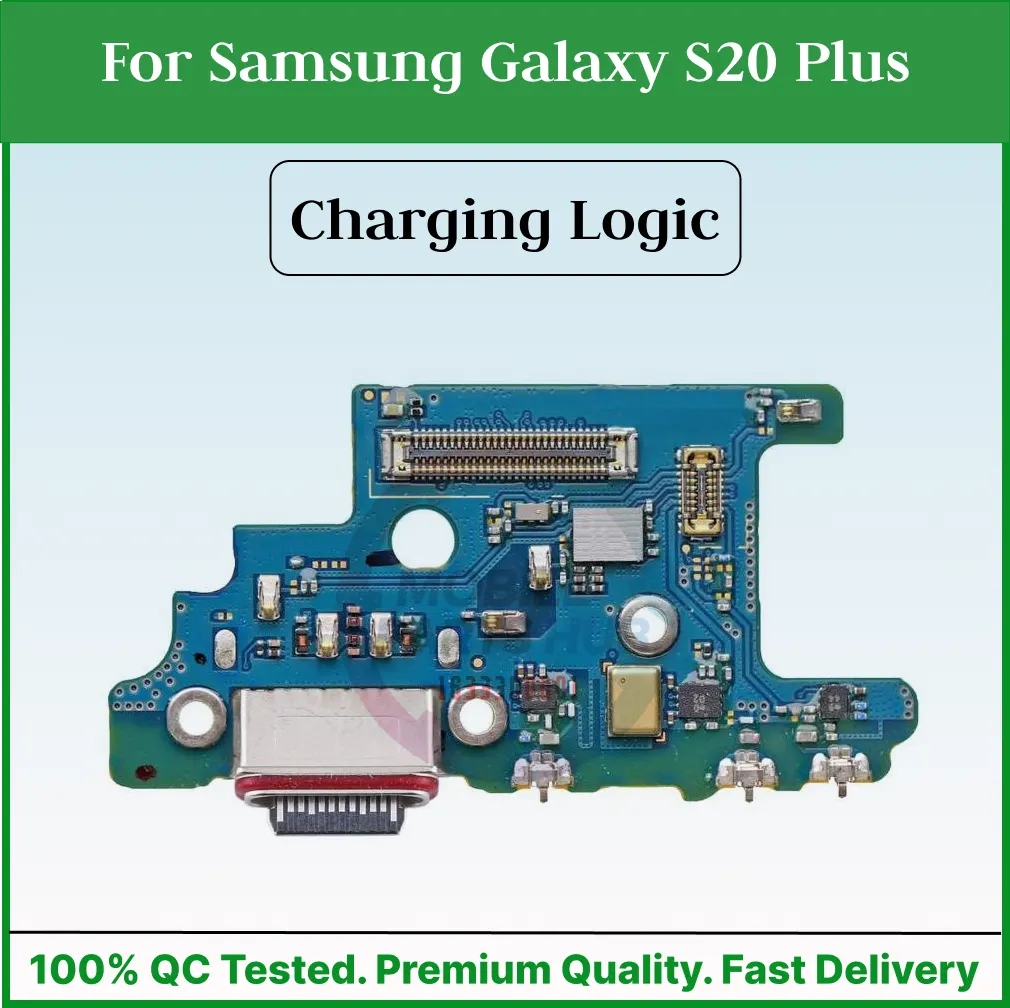 Charging Logic Board For Samsung Galaxy S20 Plus Charging Port USB Plug PCB Dock Connector Spare parts - Price in Bangladesh