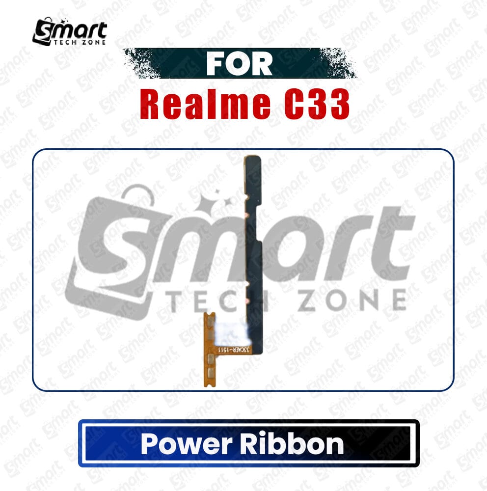Realme C33 Power On/Off Switch Button Side Flex Cable Replacement Parts - Price in Bangladesh