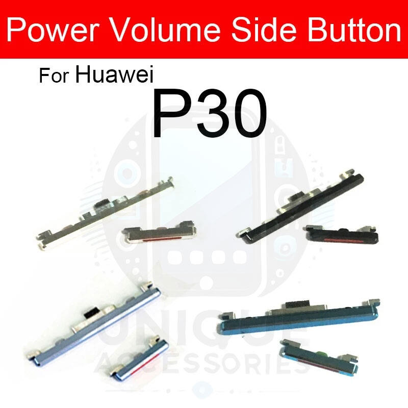 Compatible with Huawei P30 External Side Buttons Power On Off + Volume Control Button Outside Side Keys - Price in Bangladesh