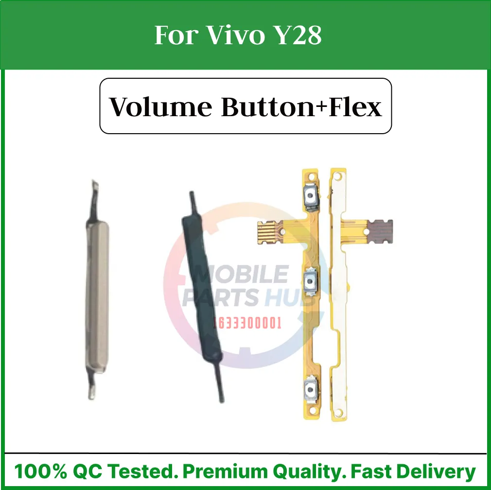 Vivo Y28  Side Volume Up Down Buttons +Flex Cable Replacement Parts - Price in Bangladesh
