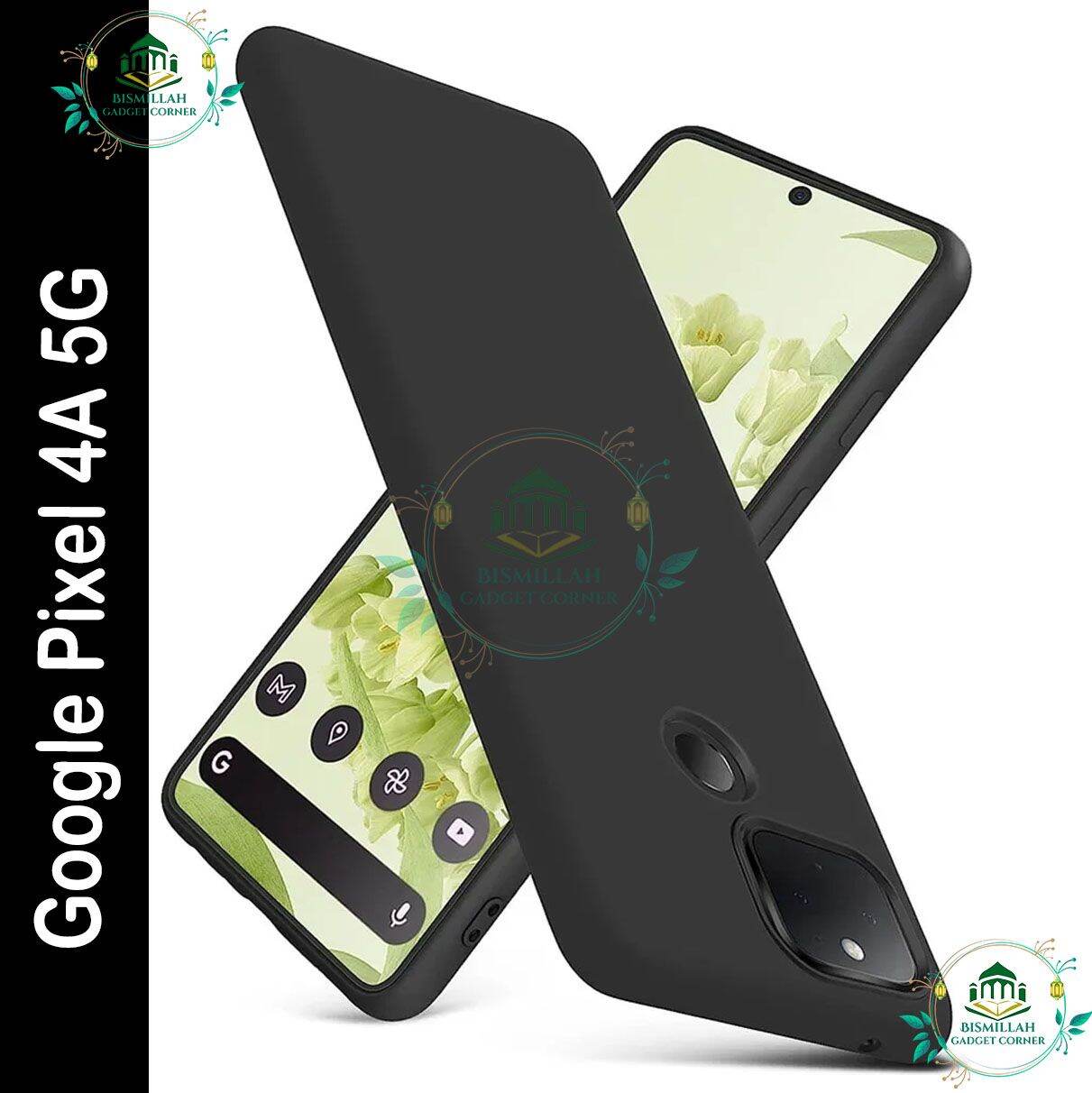 Premium Liquid Silicone Phone case for Google Pixel 4A 5G Liquid Silicon Mobile Back Case Soft Silicone Phone Cover