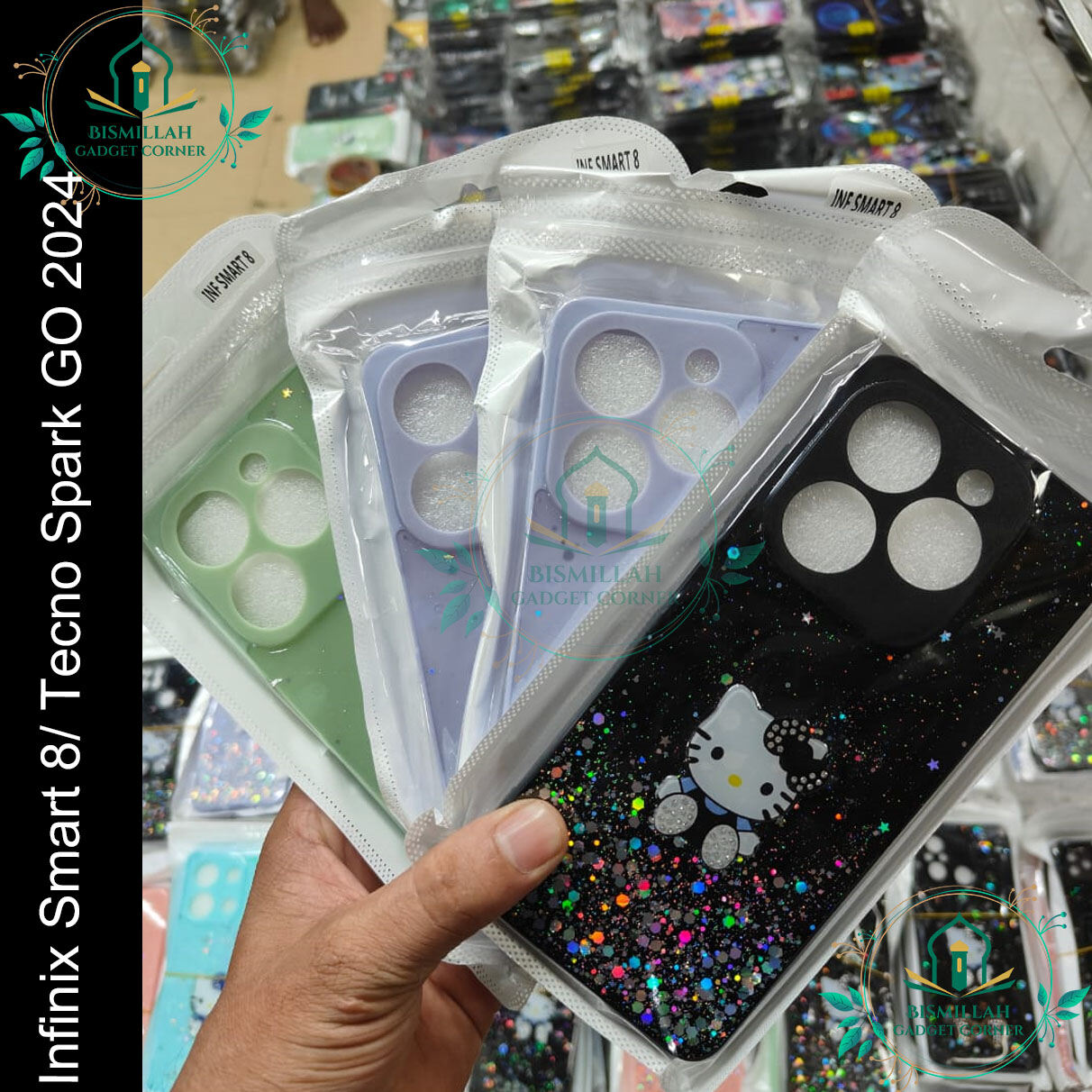 Ladies Cover For Infinix Smart 8 / Tecno Spark Go 2024 Back Cover Soft Phone Case Protection Back Cover - Phone Back Cover - Phone - Camera