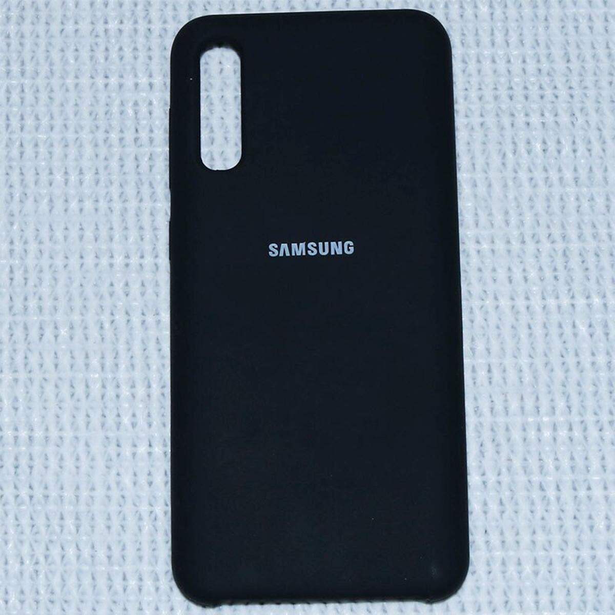 Samsung Galaxy A70 Liquid Silicone Case Silky Soft-Touch Finish Back Protective Cover - Phone - Camera