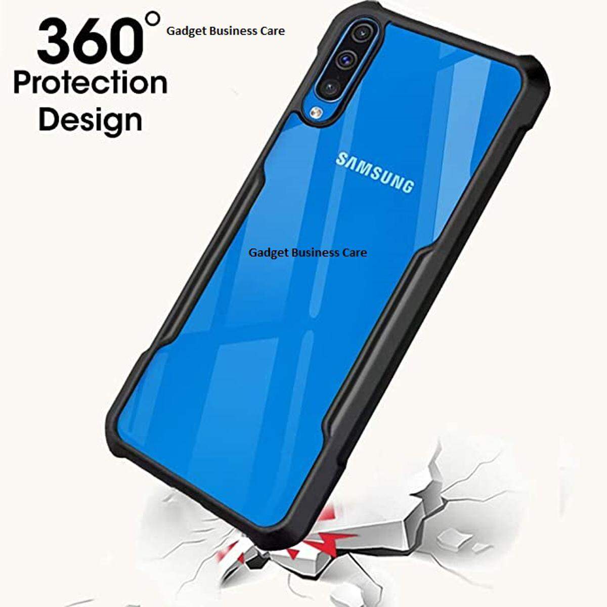 For Samsung Galaxy A50 / A30s Hard Case Transparent Silica Gel Matte Shockproof Slim Thin Cover Phone Casing For Samsung A50 Back Cover