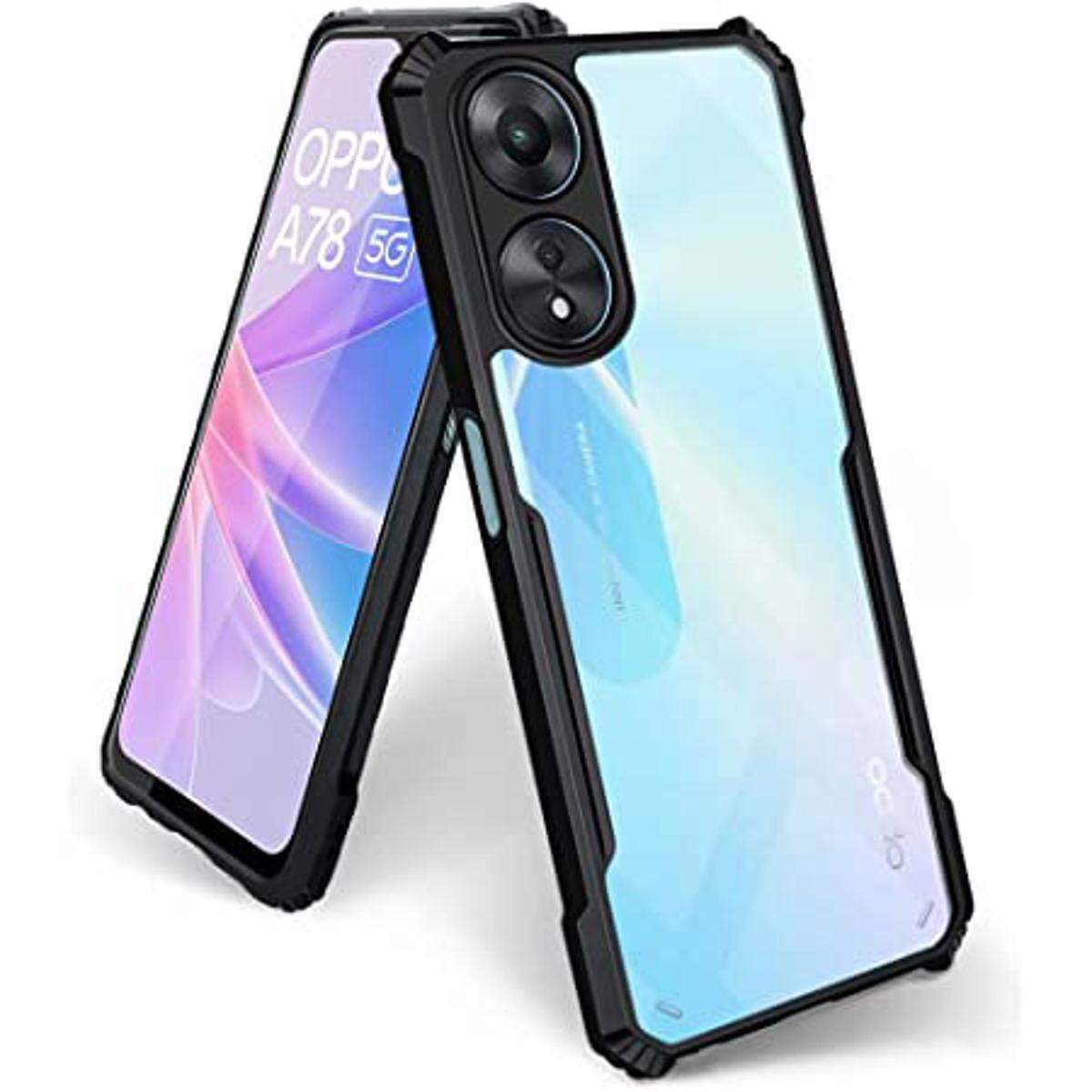 For Oppo A58 5G / oppo A78 5G Xundd Back Cover Transparent bumper Hard Phone Case/cover
