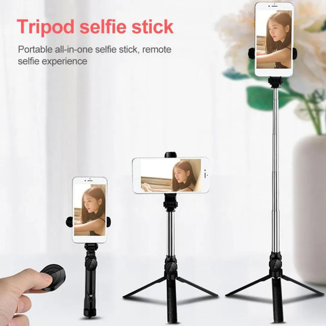 Selfie Stick Tripod with Removable Wireless Remote Shutter, Extendable Mini Handheld - Price in Bangladesh