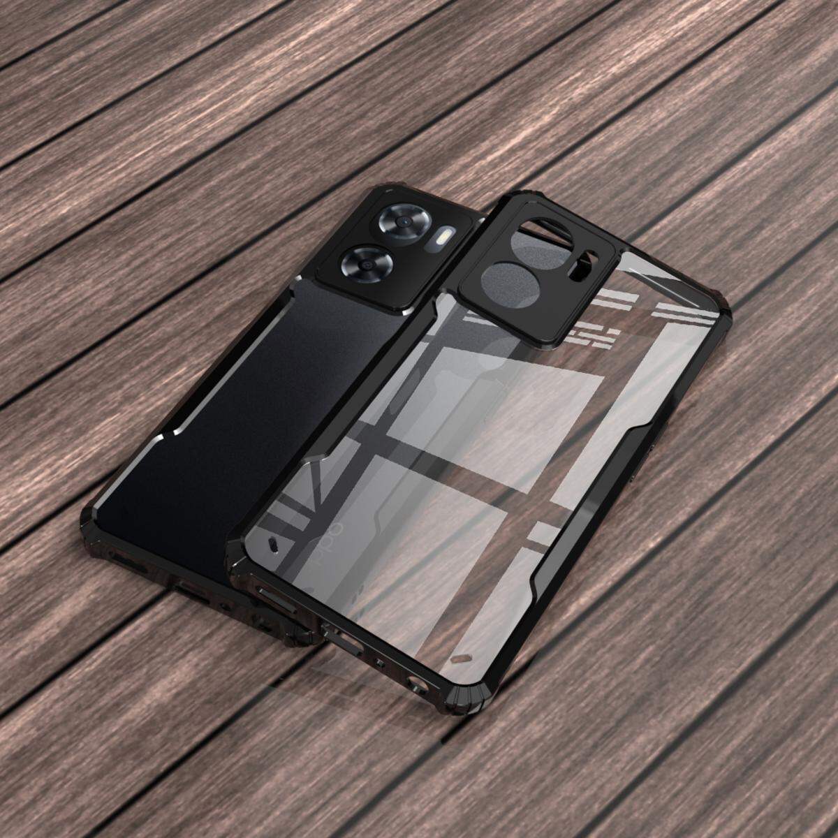 Oppo A77s 4G / Oppo A77 4G / Oppo A57 4g / A57 4G Back Cover Armor Stock Prof Case Armor Shockproof Case - Rugged Protection (Back Case Cover For Smartphone)