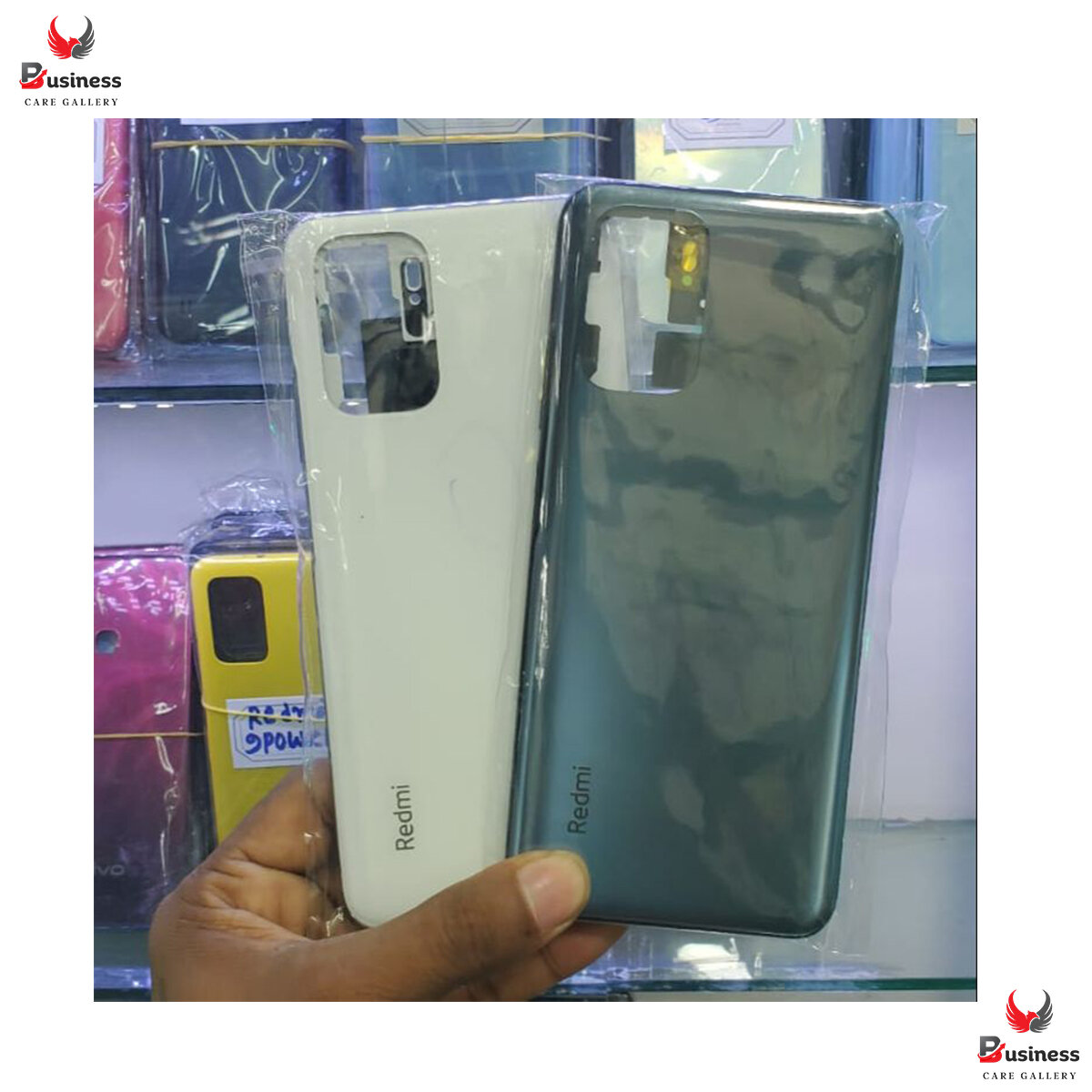 Replacement Backshell Panel + midel frame for Xiaomi Redmi Note 10 Battery Back Door Back panel - Price in Bangladesh