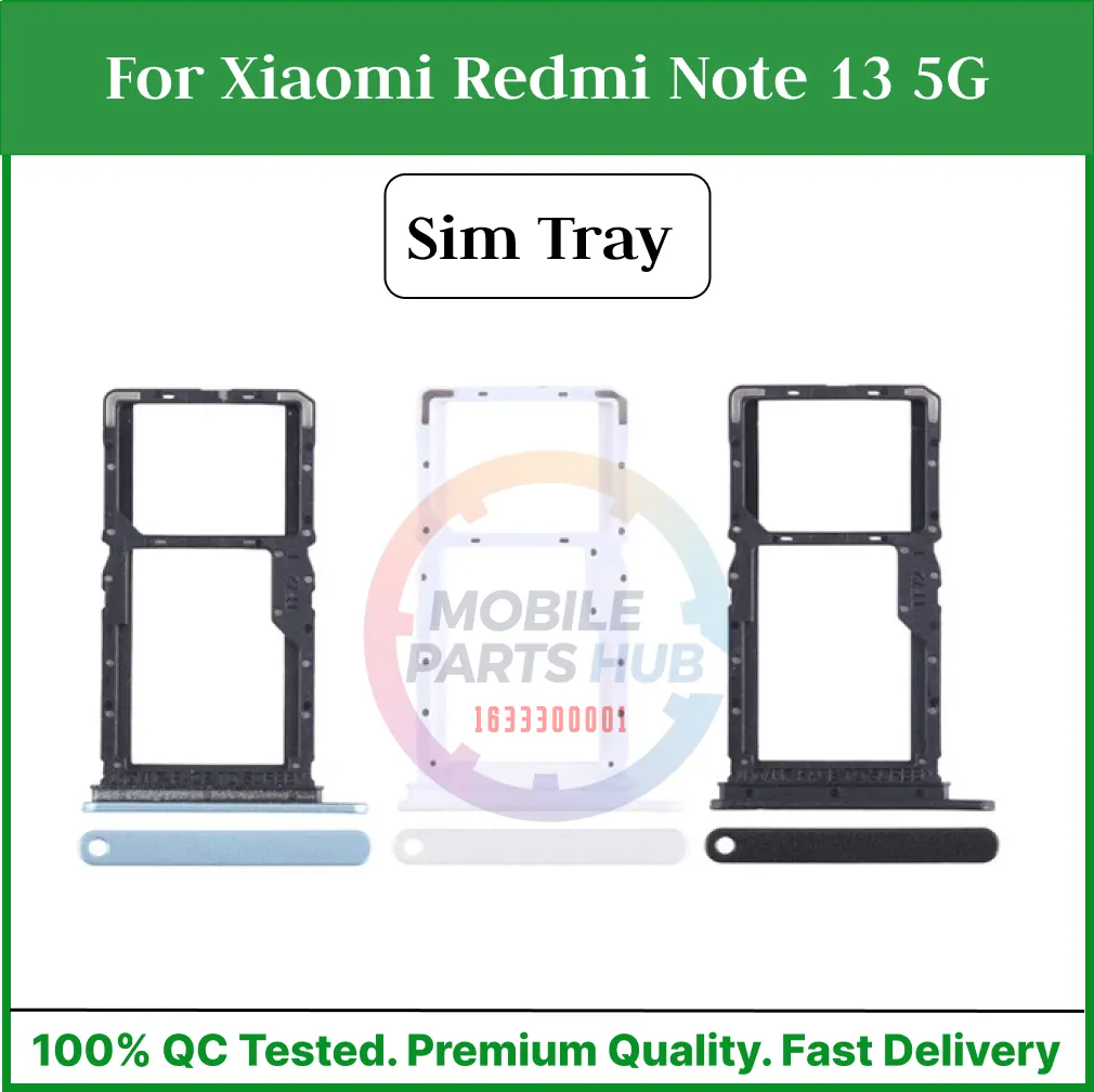 Xiaomi Redmi Note 13 5G SIM card holder tray for Xiaomi Redmi Note 13 5G sim tray - Price in Bangladesh