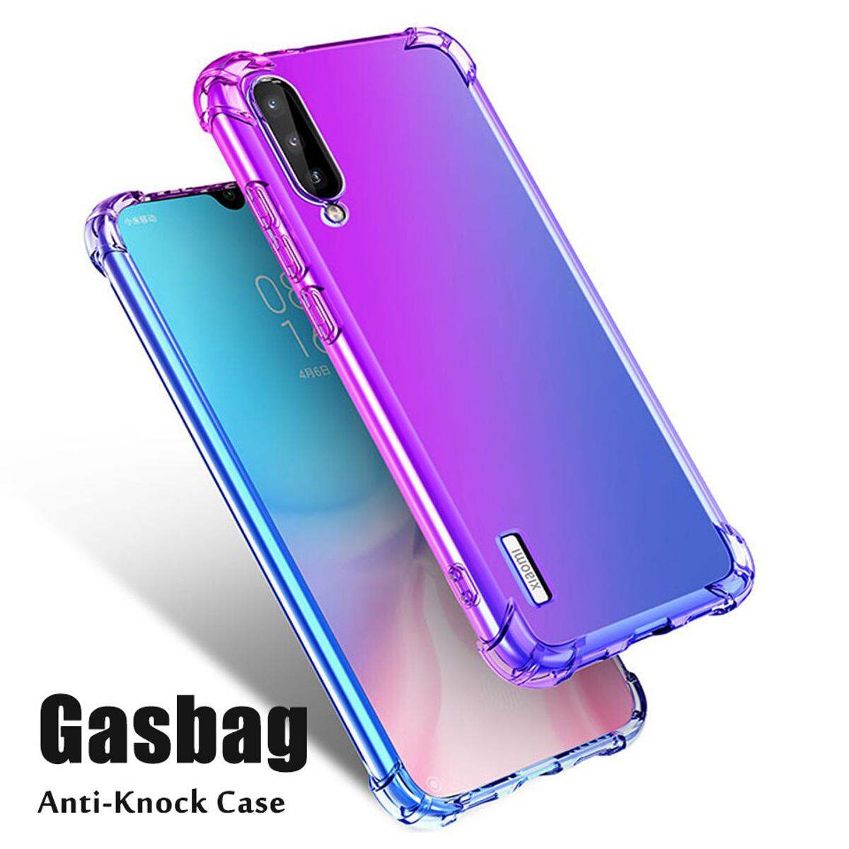 For Xiaomi Mi A3 Clear Soft TPU Ultra-Thin Transparent Flexible Protective Mobile Phone Back Cover - Clear