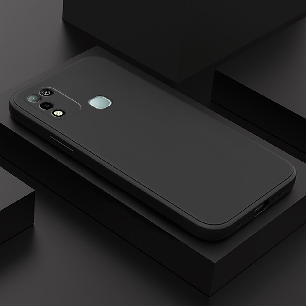Infinix Hot 10 Play / Hot 11 Play Luxury Silicone Protect Back Cover Soft Case For Infinix Hot 10 Play / Hot 11 Play - Redmi Note 11 Back Cover