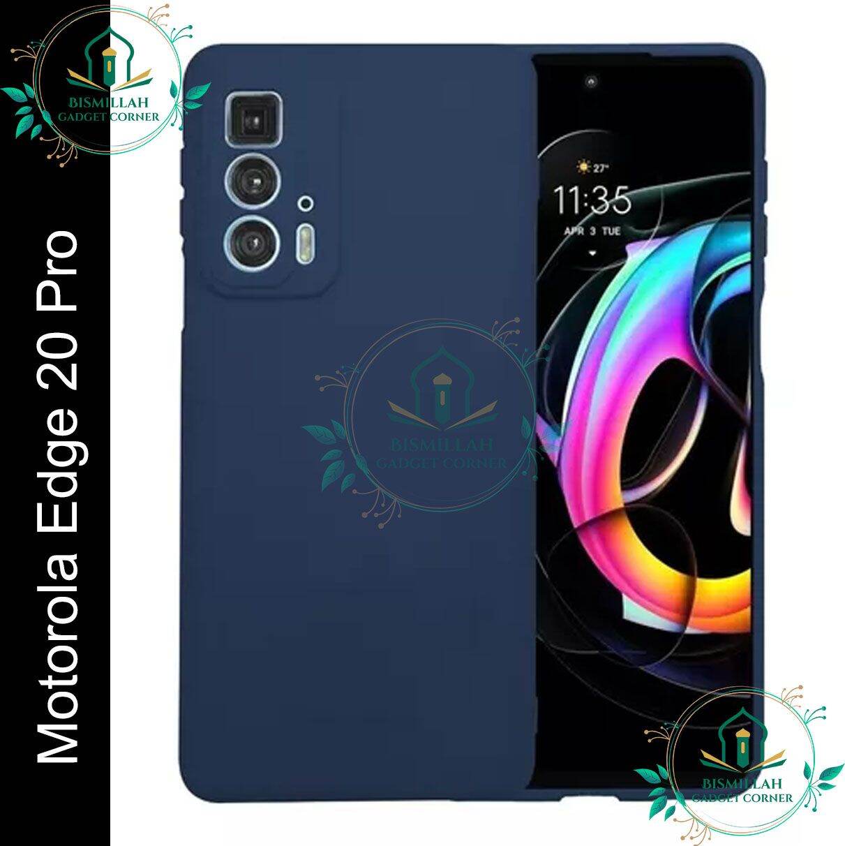 Premium Liquid Silicone Phone case for Motorola Edge 20 Pro Liquid Silicon Mobile Back Case Soft Silicone Phone Cover