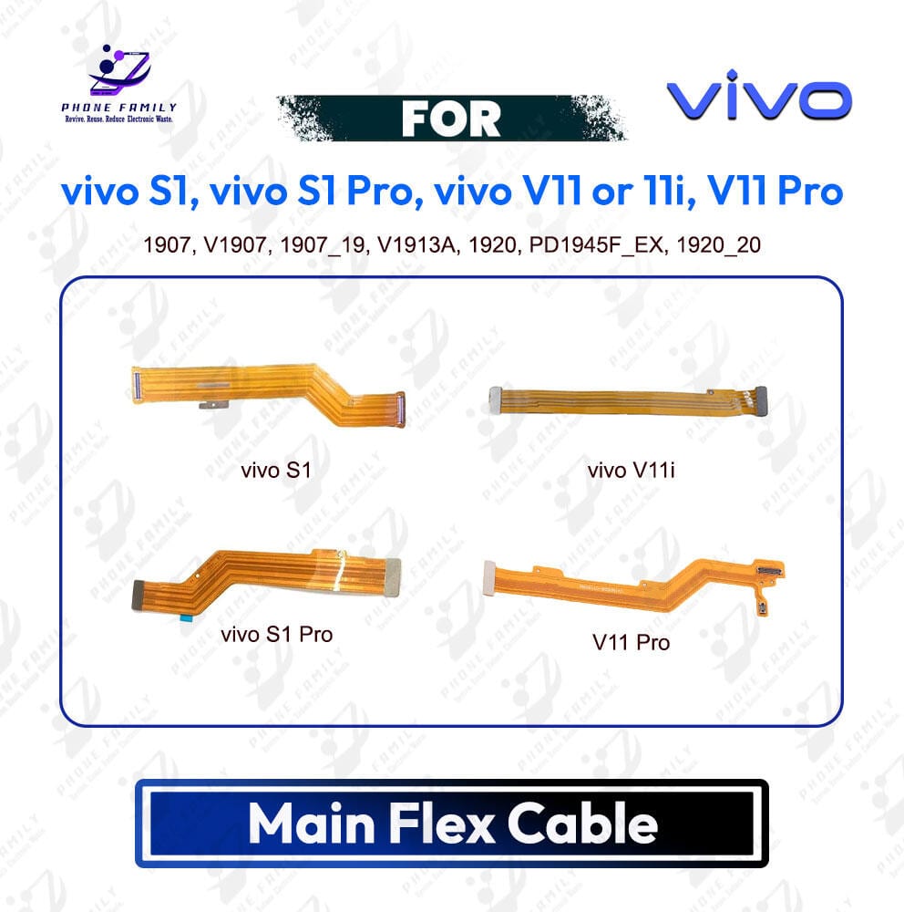 vivo S1, vivo S1 Pro, vivo V11 or 11i, V11 Pro Main Board Motherboard Connector Flex Cable PCB Board Repair Spare Part Replacement - Price in Bangladesh