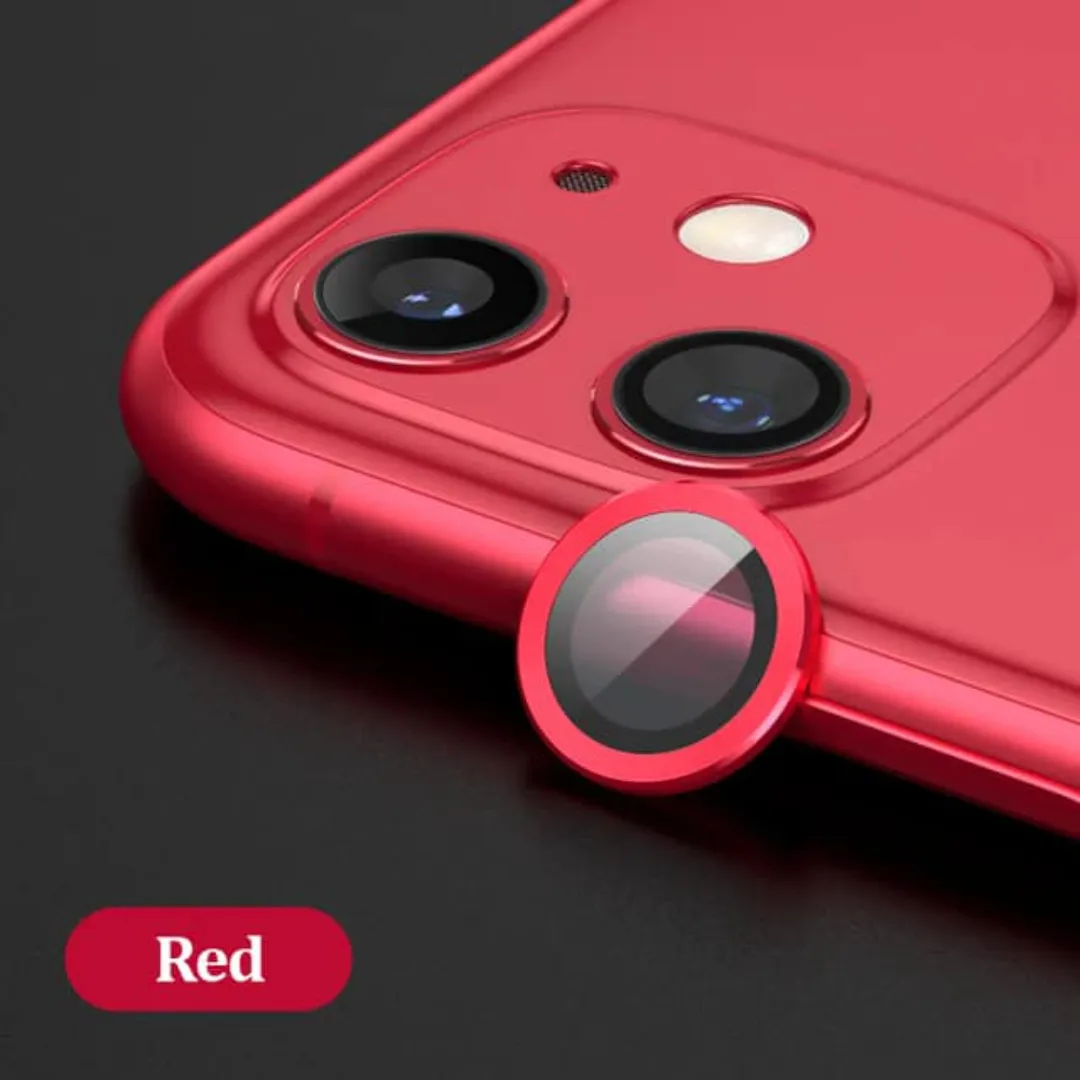 For Iphone 11 6.1 Camera Lens Protector Hd Tempered Metal Glass Camera Screen Protector Cover Film Accessories