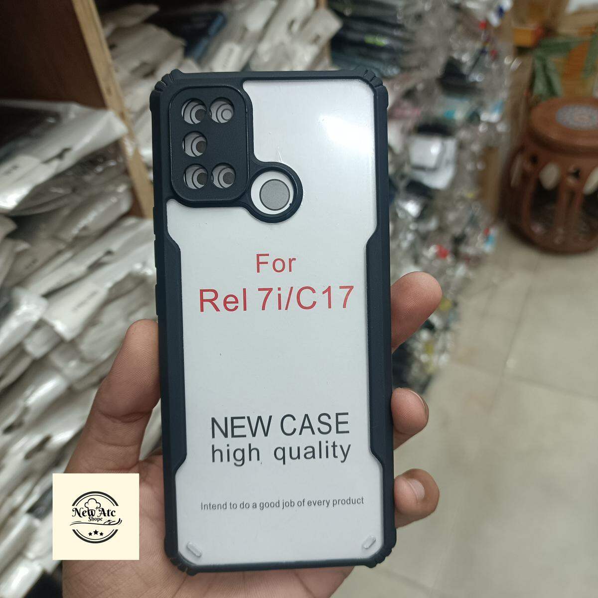 For Realme 7i / Realme C17 Shockproof Bumper Case Phone Cover