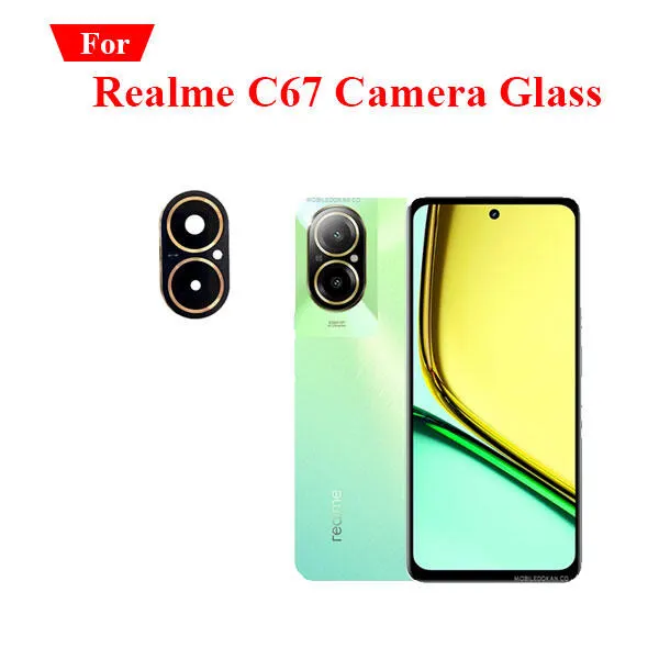 Back Rear Camera Lens Glass Compatible with Realme C67 Camera Lens Glass Without Frame - Price in Bangladesh