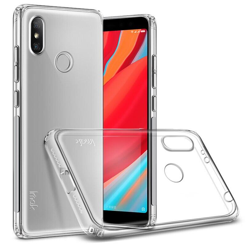 For Xiaomi Redmi S2 / Redmi Y2 Premium Silicone TPU Ultra-Thin Transparent Flexible Protective Mobile Phone Back Cover