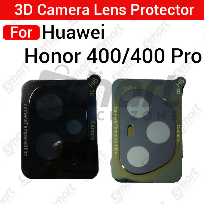 3D Back Camera Lens Glass Protector for Huawei Honor 400 400 Pro | Full Camera Coverage I 3D Lens Shield I Oil Resistant - Price in Bangladesh