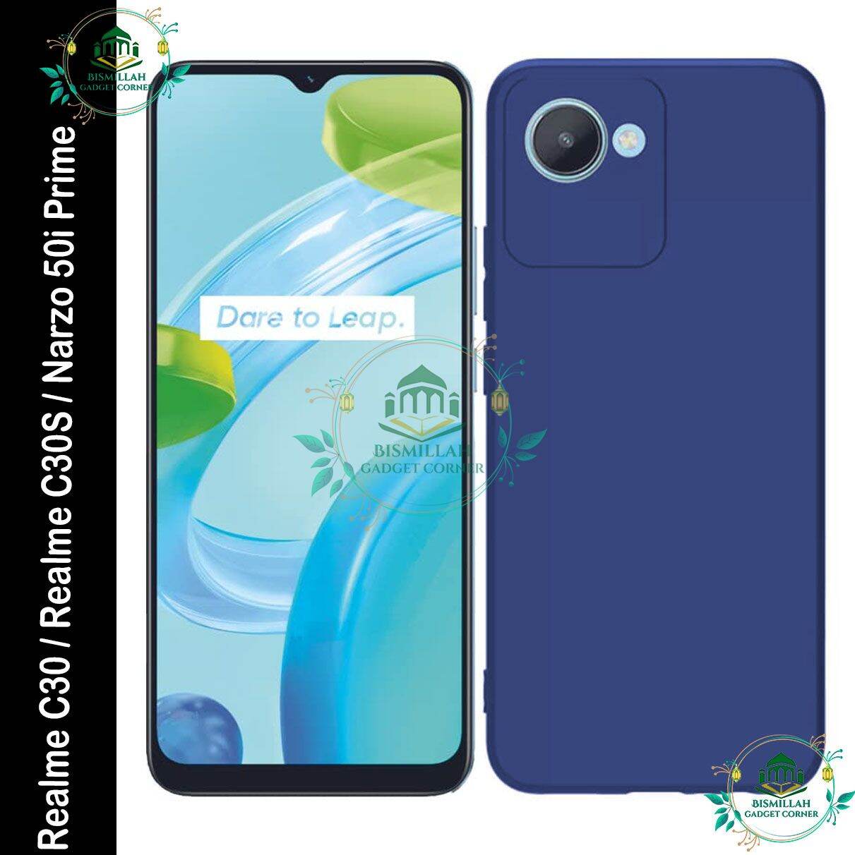 Premium Liquid Silicone Phone case for Realme C30 / Realme C30S / Narzo 50i Prime Liquid Silicon Mobile Back Case Soft Silicone Phone Cover