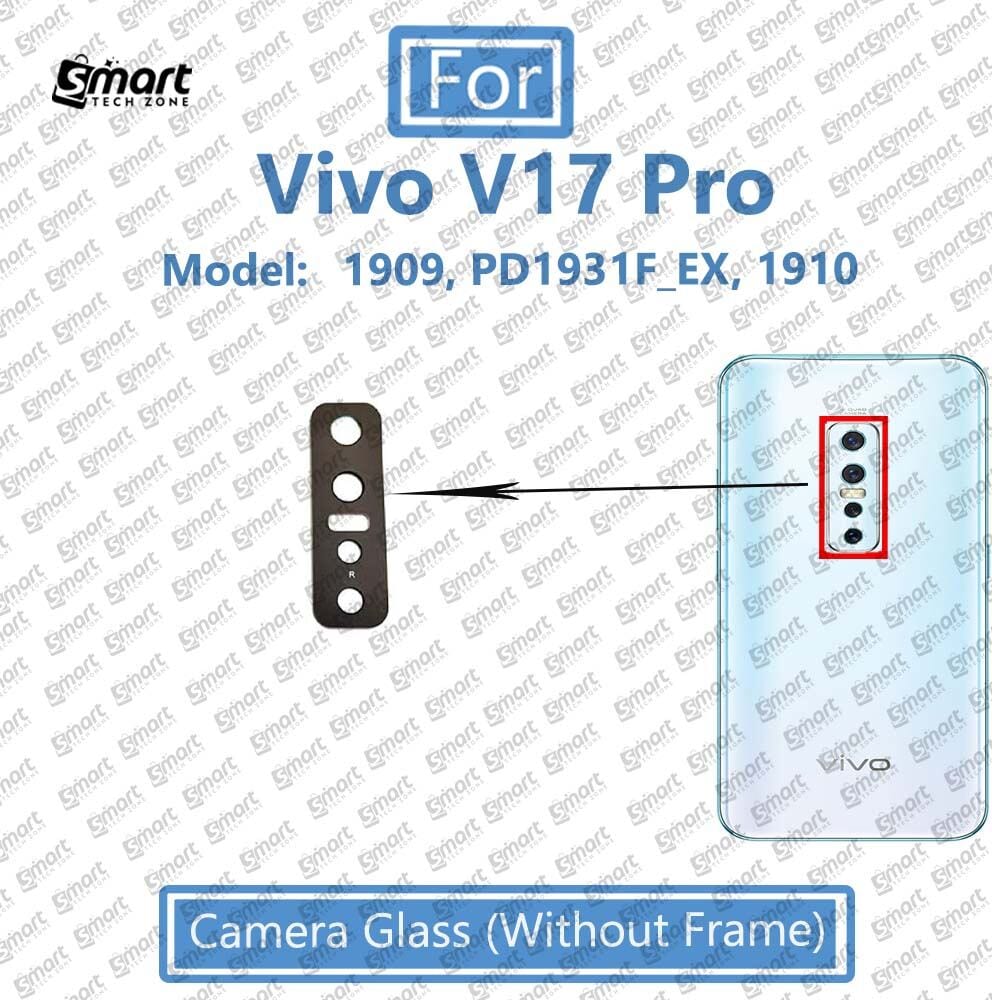 For Vivo V17 Pro Camera Glass Lens With Frame Replacement Parts - Price in Bangladesh