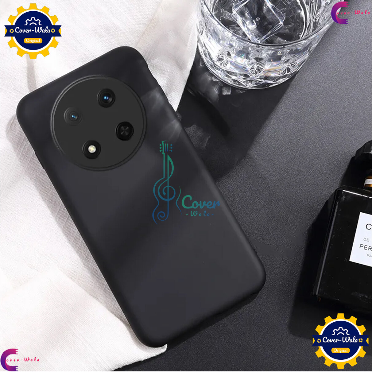 Transparent Back Clear Cover case + Xundd Protective Cover + Silicone Back Cover With Camera Protection Specially Designed For Honor X9c 5G Back Cover.