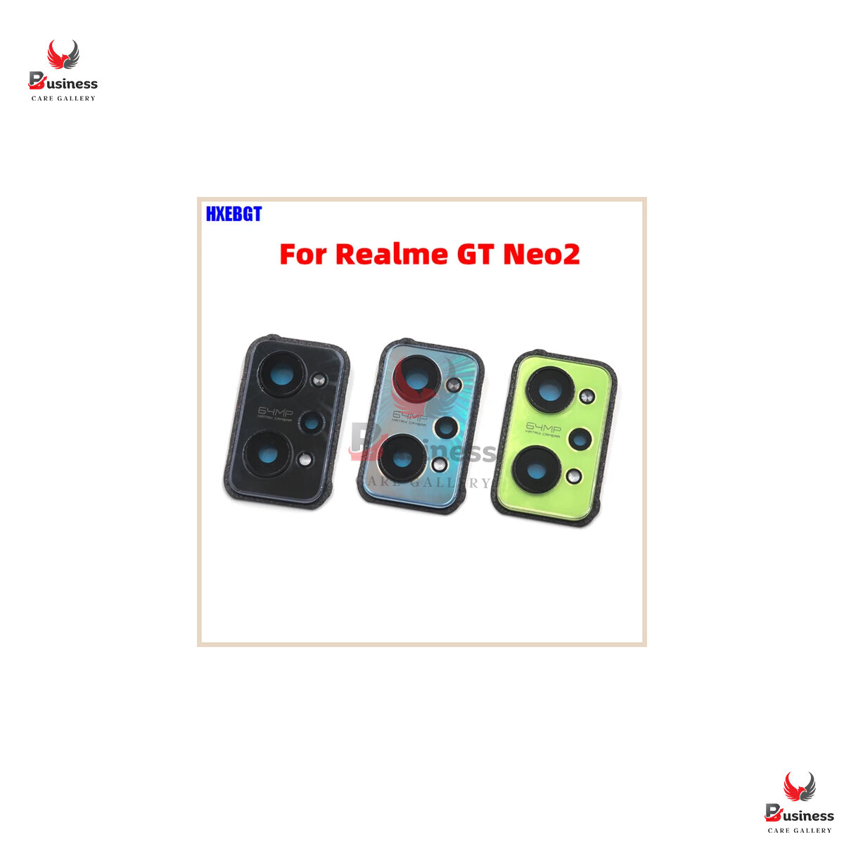 Original New Camera Lens Glass With Frame For Realme GT Neo 2 Neo2 Back Camera Glass Lens Smartphone Repair Parts - Price in Bangladesh