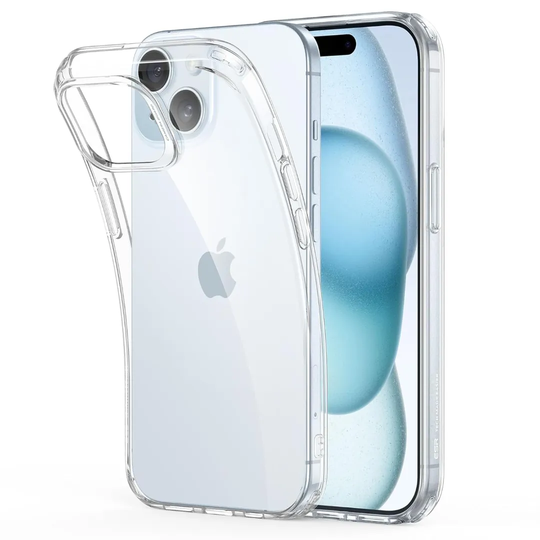 For Apple Iphone 15 6.1 2023 Case Slim Fit Soft Clear Tpu Shockproof Shell Protective Cover For Apple Iphone 15 Case Transparent
