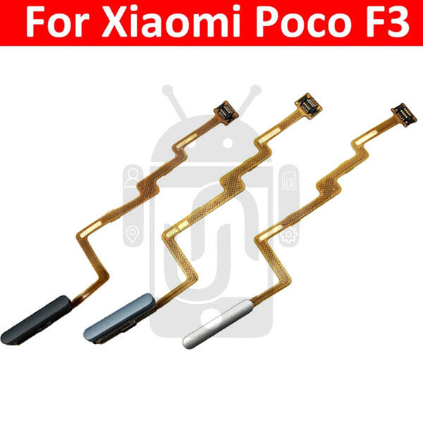 Power Button Fingerprint Sensor Flex Cable For Xiaomi Poco F3 ON OFF Key Sensor Home Touch Fingerprint Sensor Flex Ribbon - Price in Bangladesh