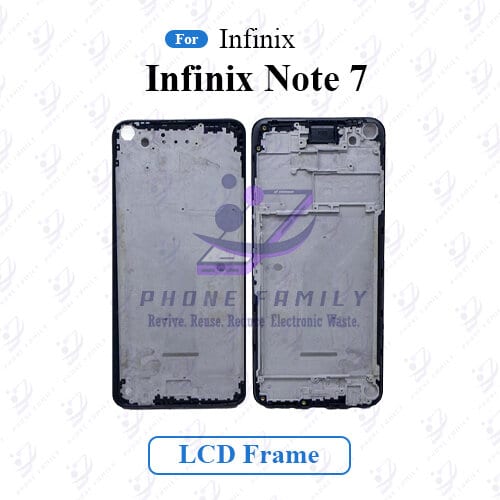For Infinix Note 7 Front LCD Frame Middle Chassis Housing - Price in Bangladesh