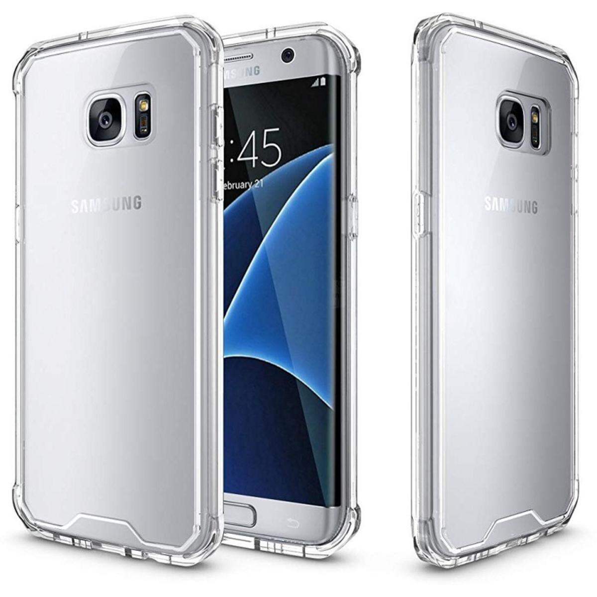 Samsung Galaxy S7 Edge Clear Soft TPU Ultra-Thin Transparent Mobile Back Cover
