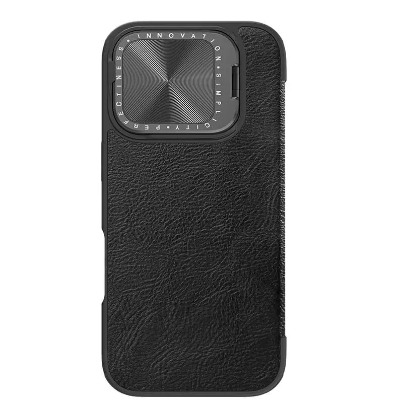 Nillkin Qin Prop Leather Case for Apple iPhone 16 Pro Max (2024)